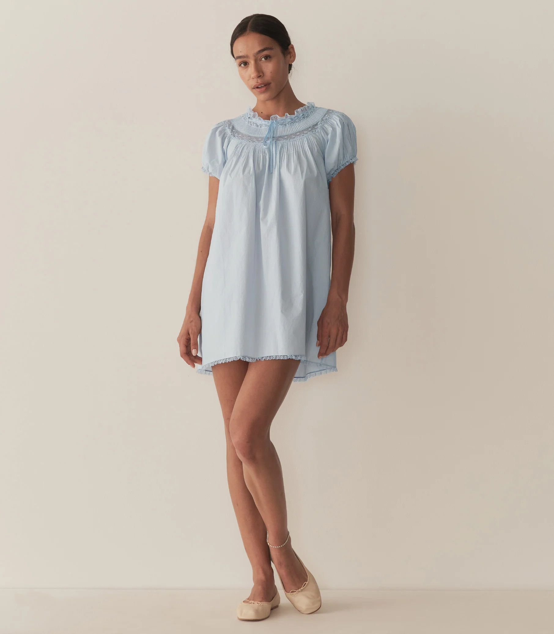 Daphne Dress - Cloudless Sky | DÔEN | DOEN