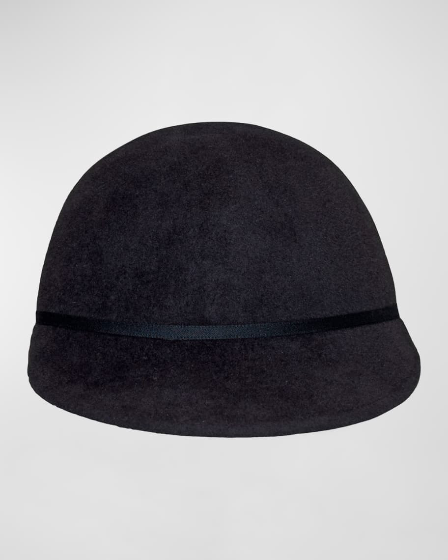 Gigi Burris Ana Wool Felt Cap | Neiman Marcus