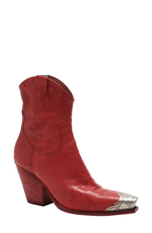 Free People Brayden Western Boot in Flame at Nordstrom, Size 9Us | Nordstrom