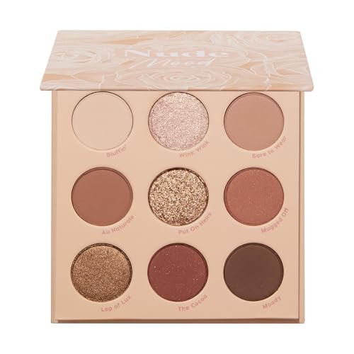 Colourpop Nude Mood Eyeshadow Palette - Brown & Copper Palette with Metallic and Matte Finishes - High-Pigment Eye Makeup with a Long-Wearing Formula (0.3 oz) | Amazon (US)