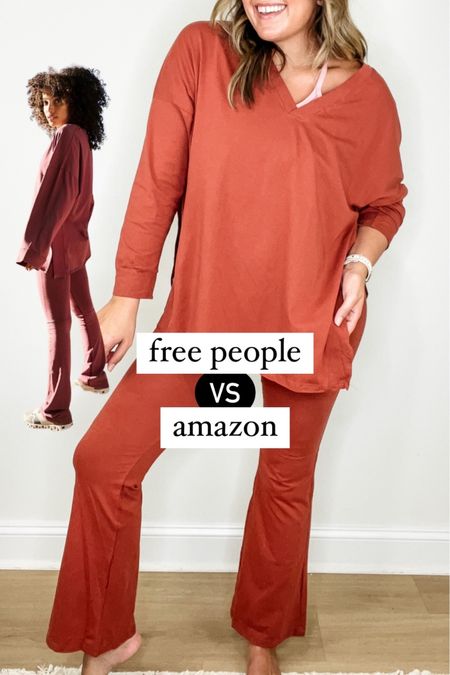 Free people Amazon find! Reversible matching set fits tts. 

#LTKfindsunder50 #LTKmidsize