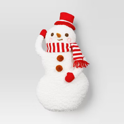 18" Christmas Snowman Pillow - Wondershop™ | Target