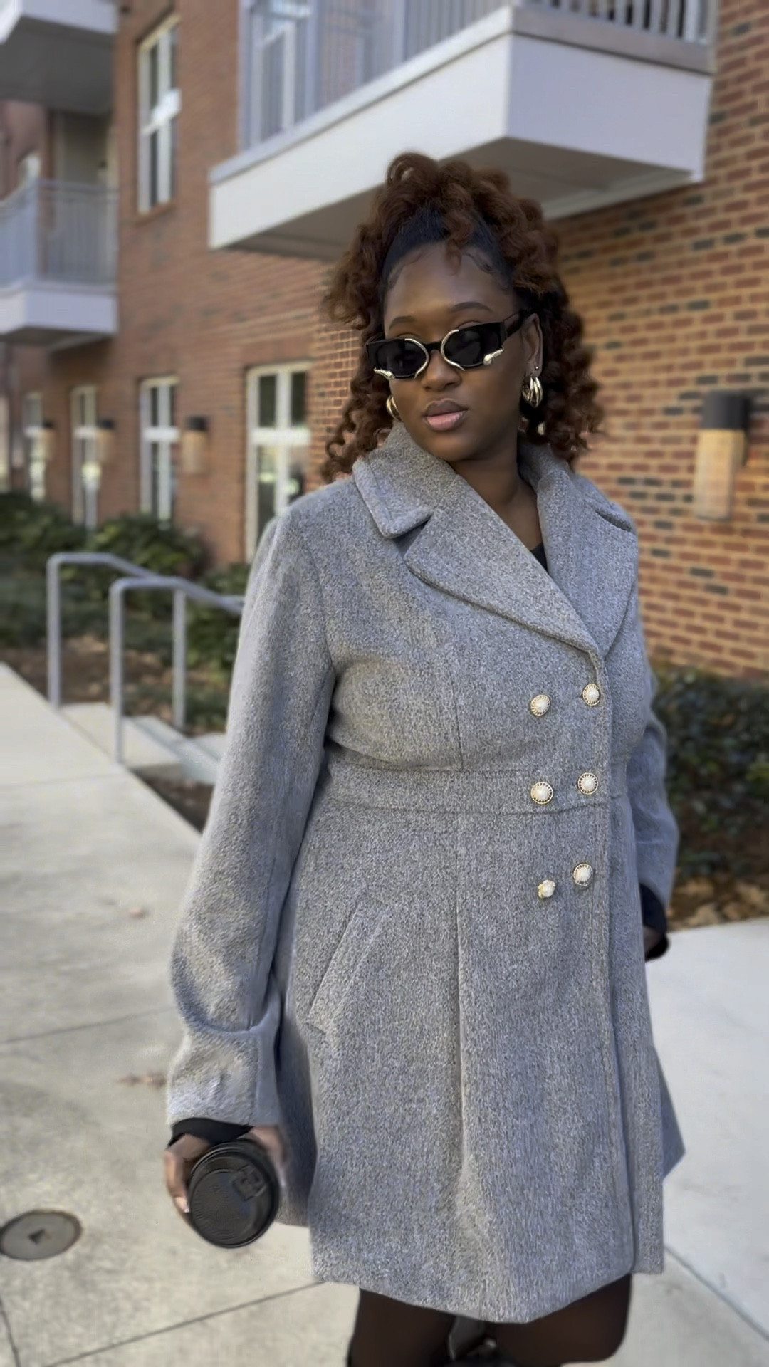 Classy Pea Coat for your winter fashion ❄️🖤 comes in over 5 colors 

#LTKFindsUnder50 #LTKSeasonal #LTKHoliday