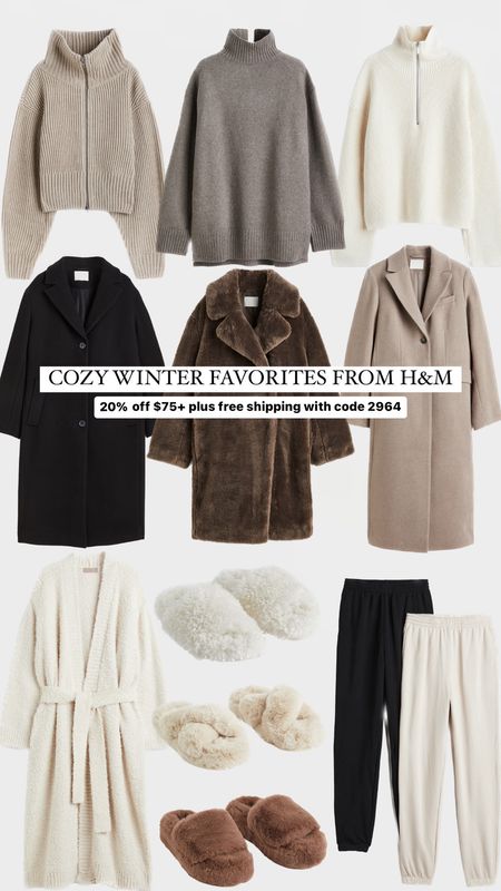 cozy winter outfits, sherpa, faux fur coats, neutral coats, long coats, robe, sweats, slippers, knits

#LTKunder100 #LTKGiftGuide #LTKHoliday
