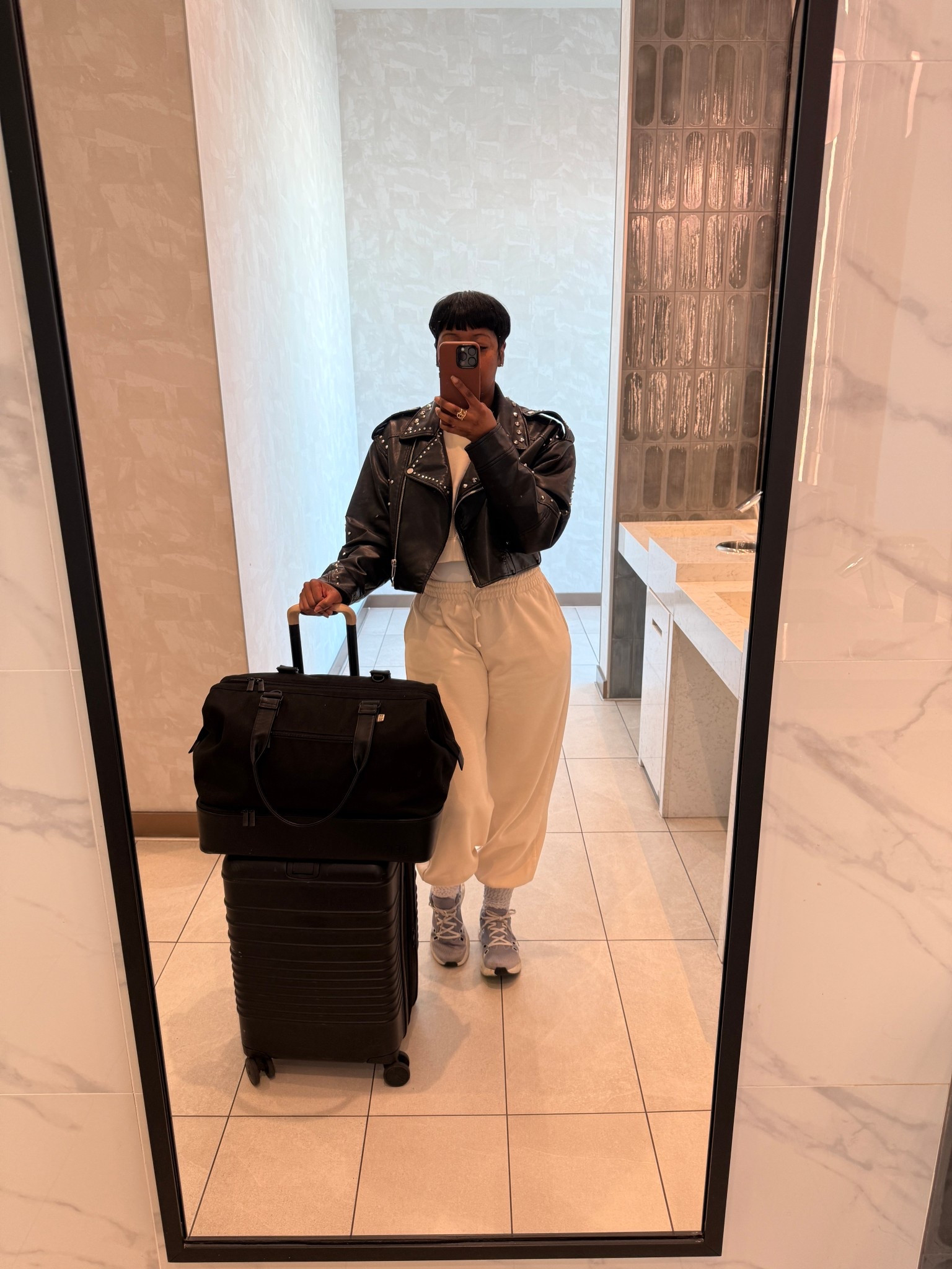 Travel Gear! 
This is my favorite travel luggage combo (my weekender & carry-on luggage). The two pieces are available in a set or separately. 😊

#LTKTravel
