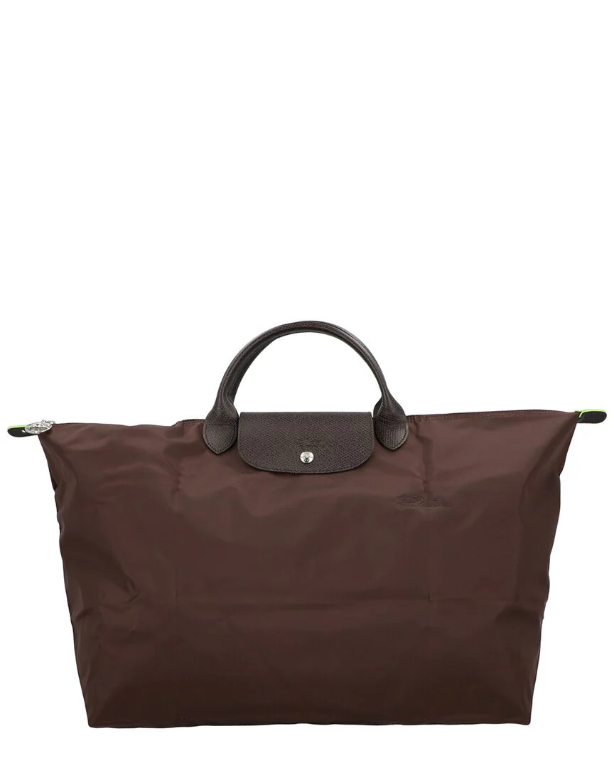Longchamp Le Pliage Green Large Canvas Travel Bag | Shop Simon