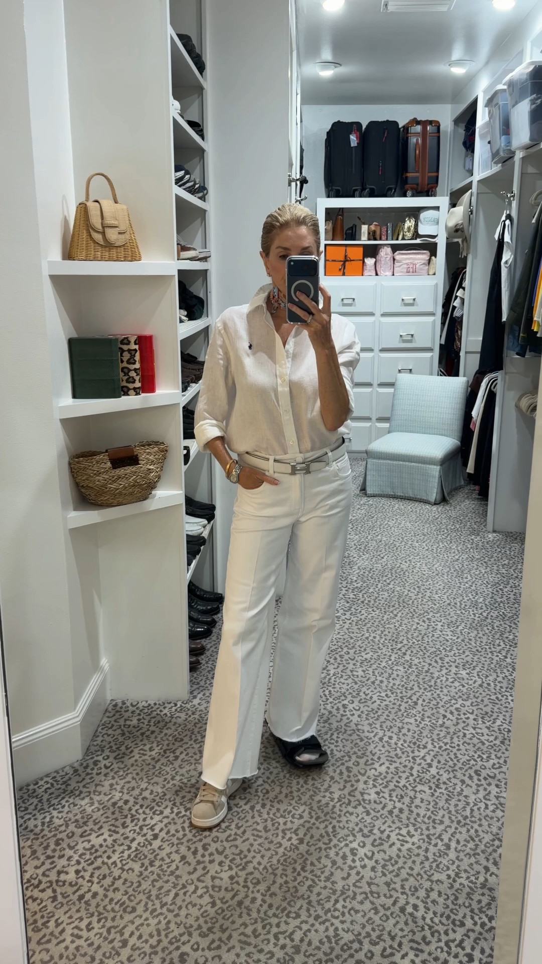 White shirt - S
Jeans - size 4 
Scarf is Hermes (linked similar)

#LTKgrwm #LTKOver40 #LTKootd