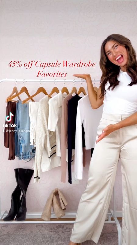 45% off capsule wardrobe favorites with code AFLOVERLY 

#LTKstyletip #LTKunder100 #LTKunder50