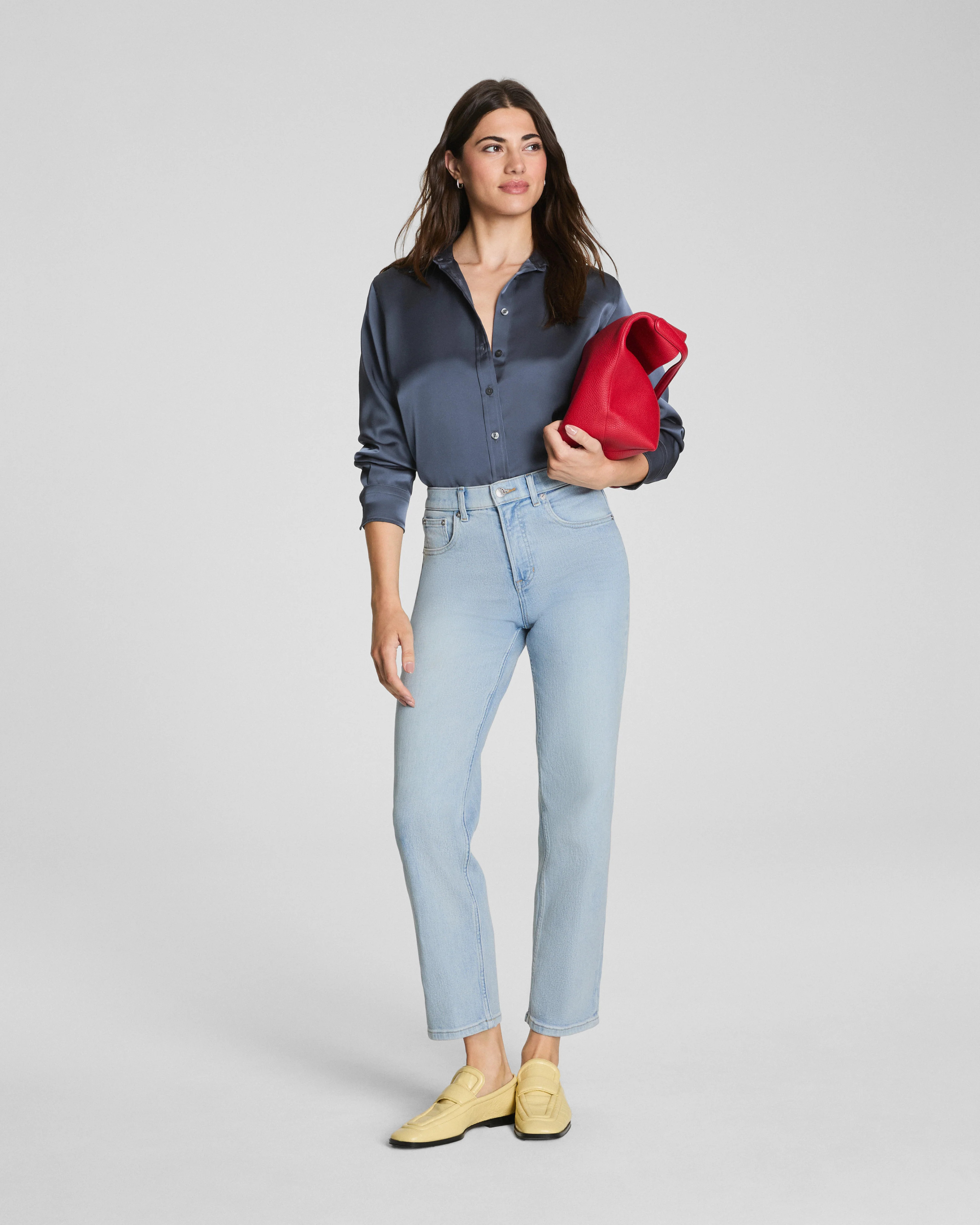 90s Straight Leg Jeans | Spanx