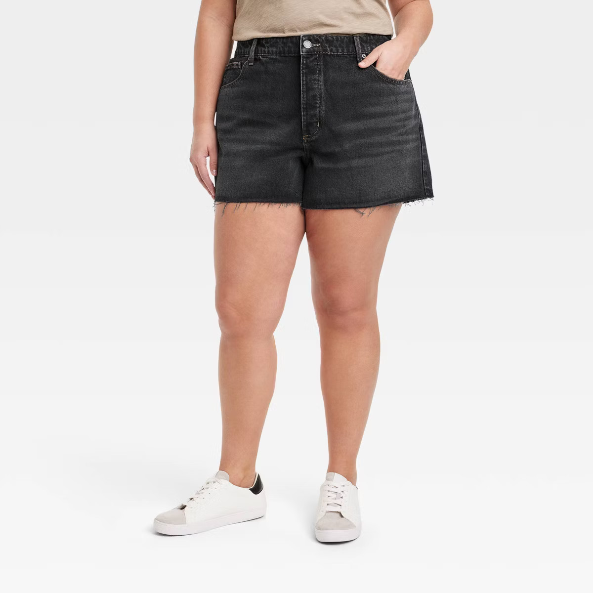 Women's Mid-Rise 90's Baggy Jean Shorts - Universal Thread™ | Target