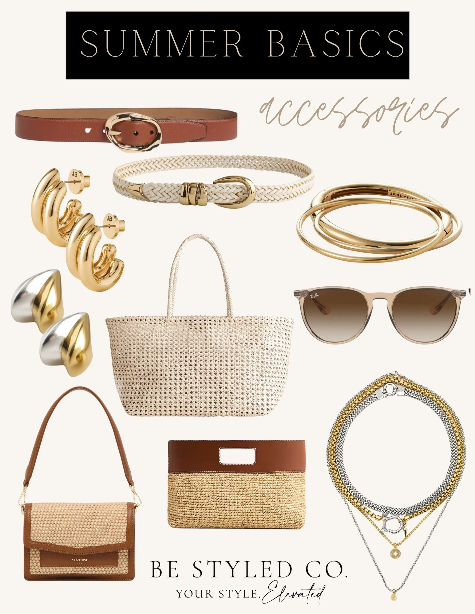 Our favorite summer accessories all
In one place! Summer belts - summer handbags - favorite jewelry 

#LTKSummerEdit #LTKOver40 #LTKStyleTip