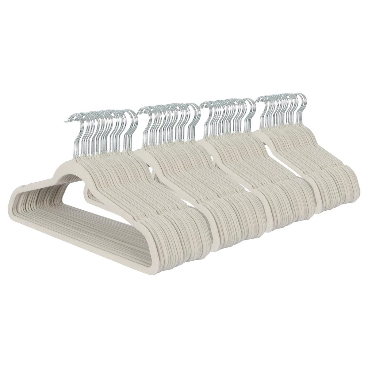 Harbour Housewares - 45cm Velvet Hangers - Non-Slip Coat Hangers with Trouser Bar | Wayfair UK