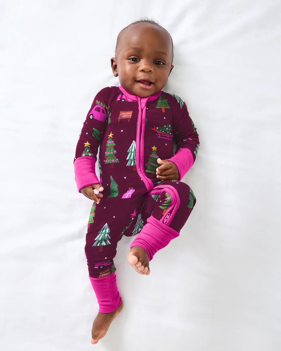 Cranberry Tree Traffic Zippy | Little Sleepies