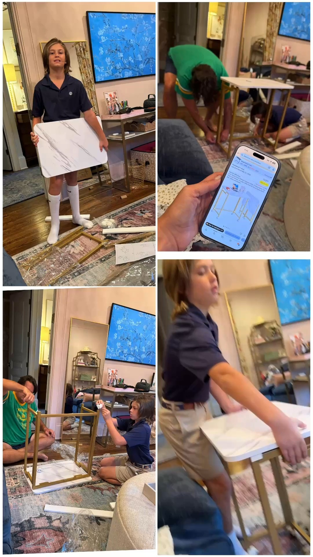 Mobile Rolling Computer Desk for the win!! James to the rescue…again!!

#LTKdayinmylife #LTKKids #LTKHome