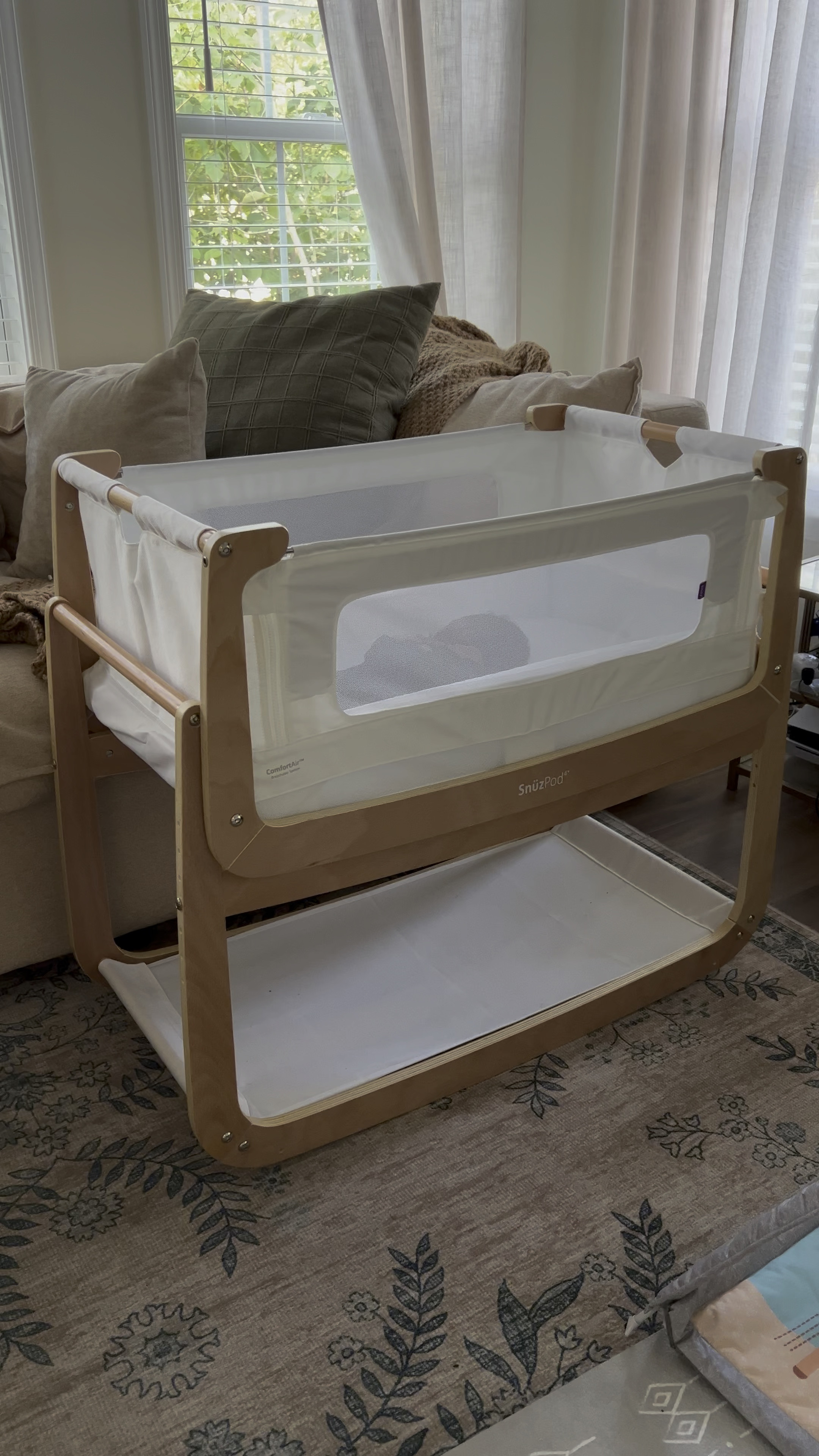Baby bassinet | crib | cradle | snuzpod 

#LTKVideo #LTKFamily #LTKBaby