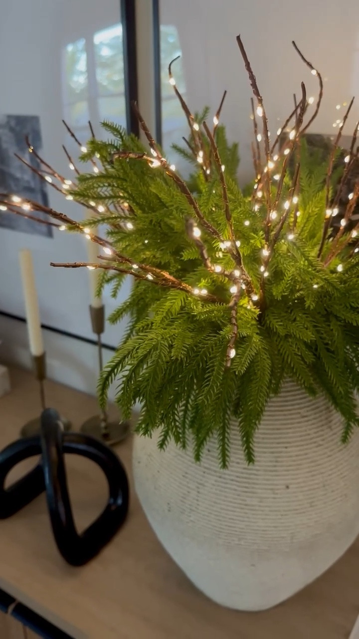 holiday console table decor all from amazon!!

#LTKSeasonal #LTKHome #LTKVideo