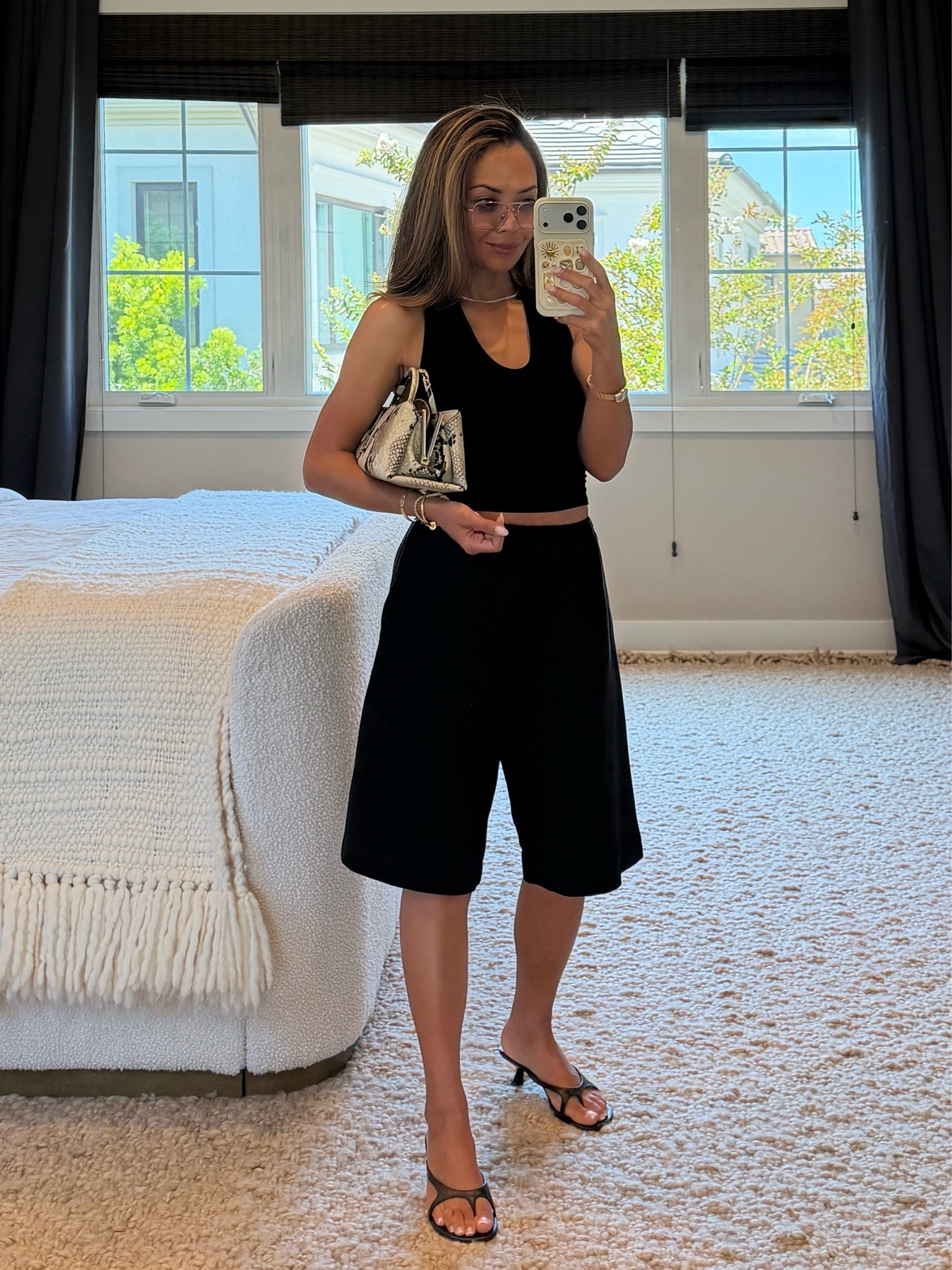 Chic outfit of the day 
Wearing XS in both top & shorts

#LTKootd #LTKmomlife #LTKPetite