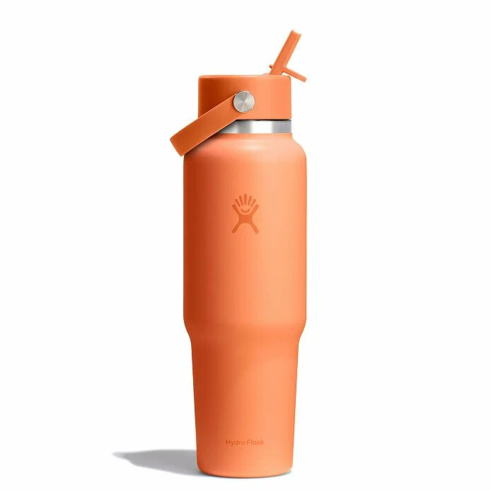 40 oz Wide Mouth Travel Bottle with Flex Straw Cap | Hydro Flask