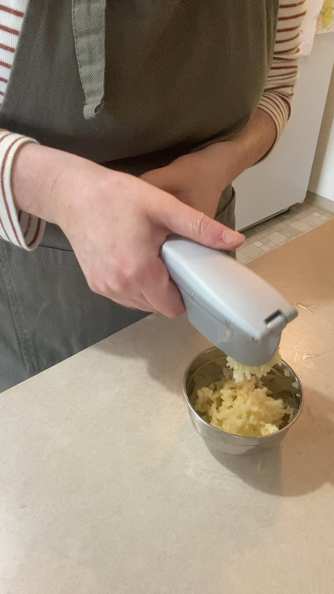 This garlic press saves my sanity! Bonus tip: press extra garlic for the freezer when meal prepping!

#LTKfindsunder50 #LTKhome