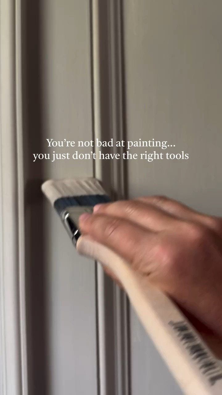 A DIY paint job can look just as good as a professional one... the difference is usually just the tools.

I’ve been painting for over 20 years (my college job was painting the exterior of condos!) and in my current house I’ve tackled walls, trim, ceilings, cabinets, you name it. The number one thing I see people get wrong isn’t their technique, it’s that they’re doing every single job with the same basic brush.

Here’s my roster and what I use each tool for:

A paint edger for crisp lines with no tape. I find these best for vertical surfaces...ceilings were a little tough to get the pressure right. 

A sprayer for that ultra smooth, professional finish. I used mine for my kitchen cabinets as well as my dentil crown molding which was very detailed.

A lidded paint cup so you can pick up where you left off without cleaning everything out. Usually most projects require 2 coats and a days worth of drying time. These have been so handy!

And paint pens for the touch-ups that would otherwise require breaking out the whole setup again.

These aren’t fancy, they’re just the right tools for the right job.

Save this before your next paint project & follow for more DIY tips & tricks!

#DIYHome #PaintingTips #HomeImprovement #Painting #DIYProjects