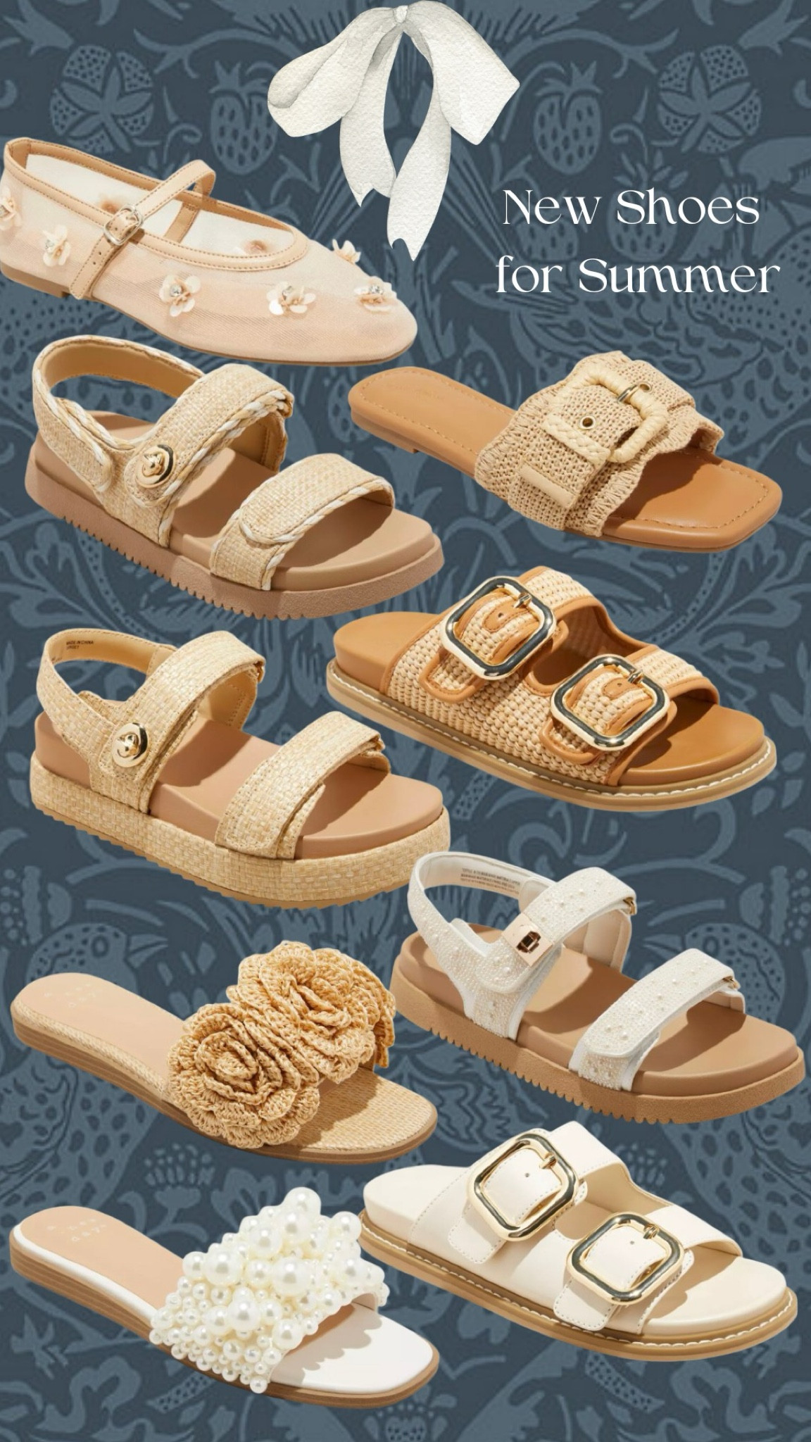 Do I have a theme? Yes. Yes I do. 

#rattan #raffia #summershoe #sandalseason #coastalvibes #beachfashion 

#LTKWatchNow #LTKSeasonal