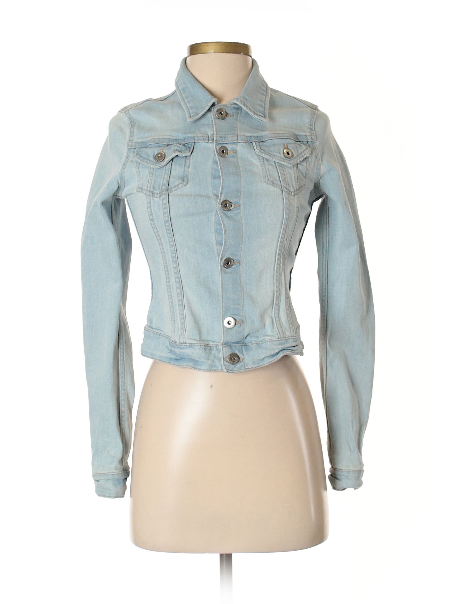 Denim Co Denim Jacket Size 4: Blue Women's Jackets & Outerwear - 36195510 | thredUP