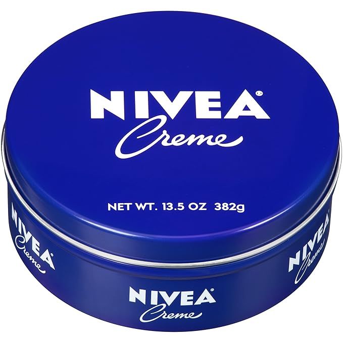 NIVEA Creme, Moisturizing Cream - Body Cream, Face Cream, and Hand Cream, 13.5 Oz Tin | Amazon (US)