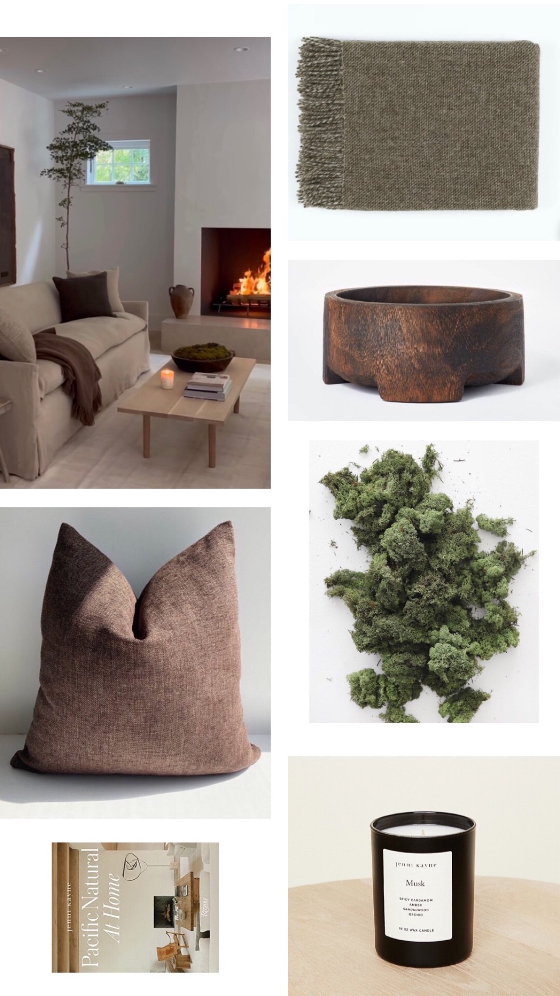 Modern organic subtle nod to fall 🤎 

#LTKhome #LTKstyletip #LTKSeasonal