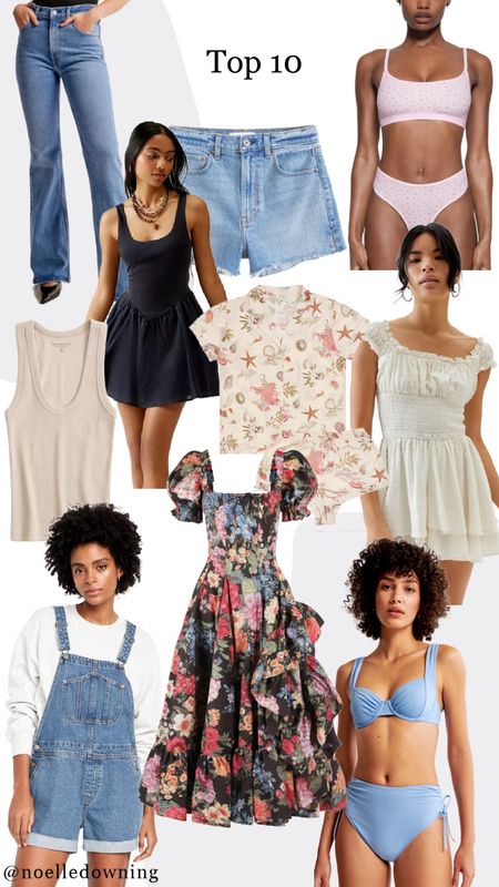 Top 10 

Urban outfitters, Abercrombie, old navy, skims, selkie, fable England

#LTKMidsize #LTKFindsUnder100 #LTKStyleTip