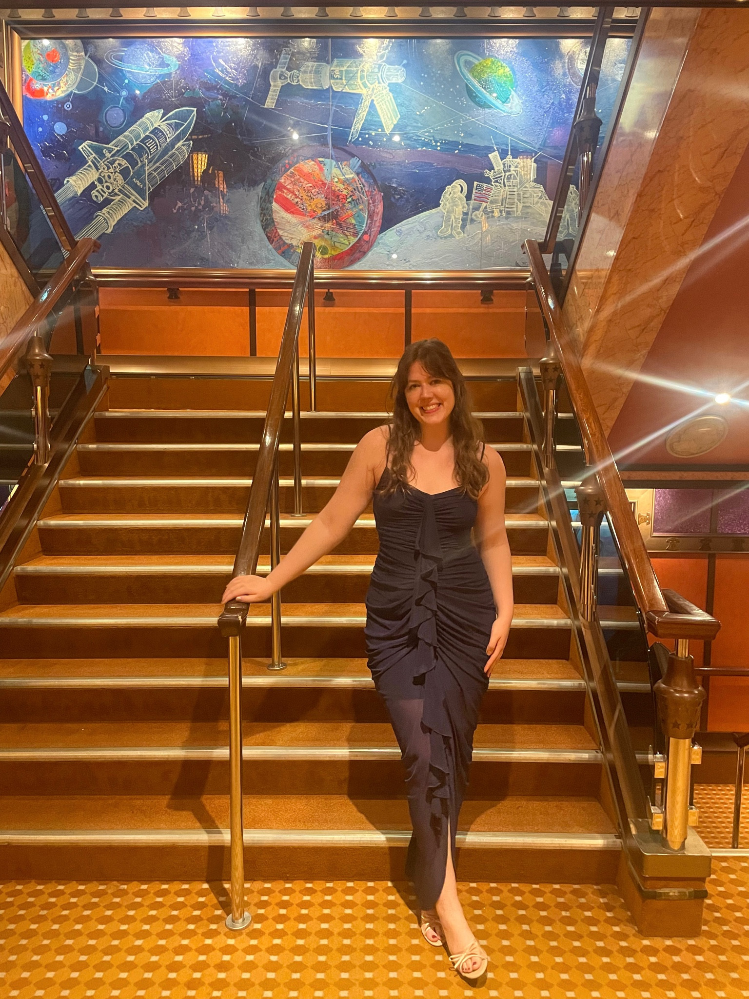 The cutest date night dress! 🤍

Cruise outfit, date night dress, shein dress, formal dress, formal dinner outfit, kitten heels, bow heels, navy blue dress, ruffle dress, formal cruise outfit, resort wear, white heels, emilyhosch 

#LTKTravel #LTKStyleTip #LTKFindsUnder50