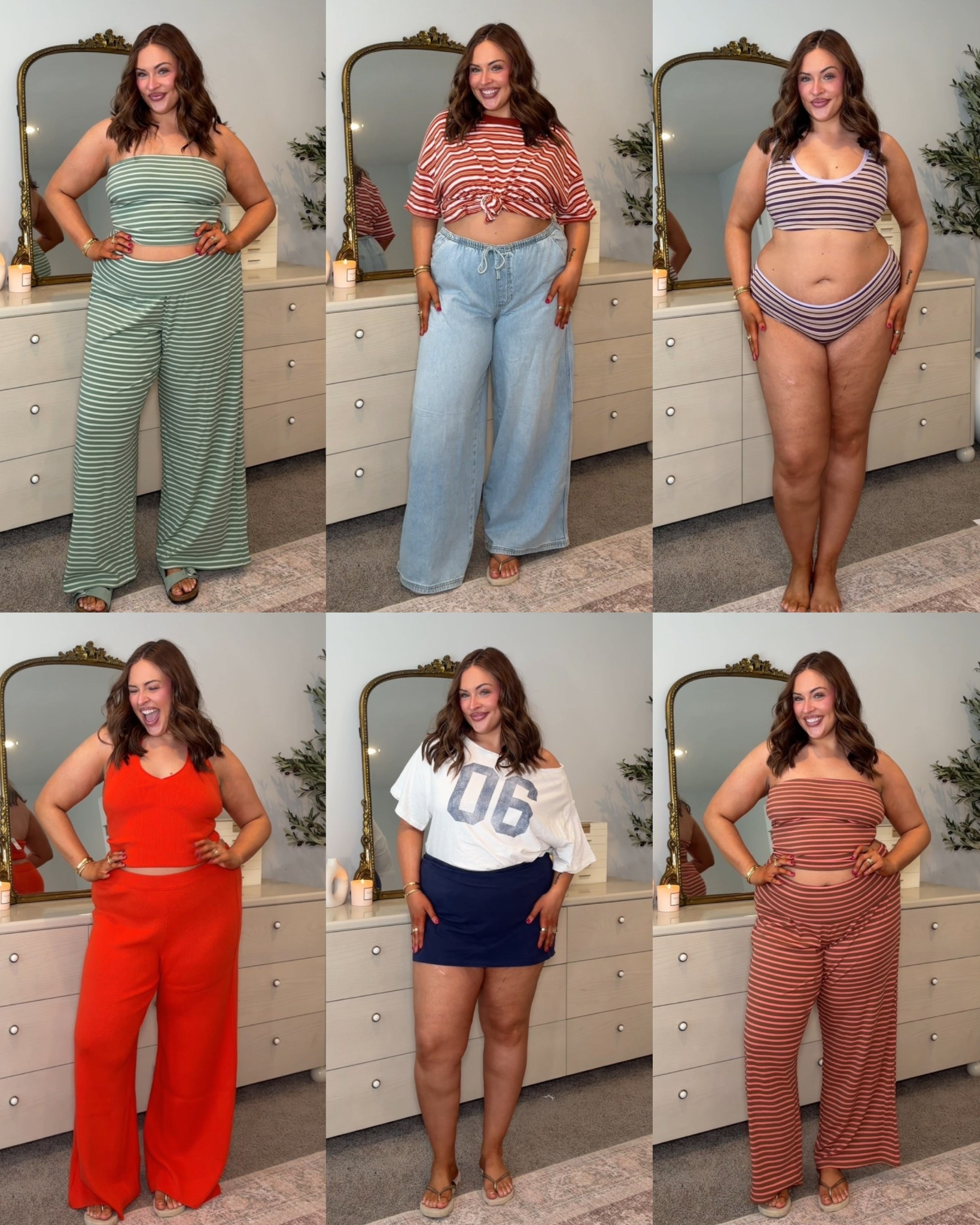 Wearing an xl in most outfits!