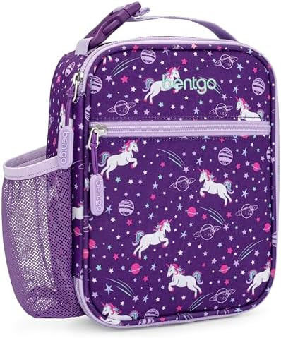 Bentgo Kids Insulated Water-Resistant Reusable Lunch Tote | Amazon (US)