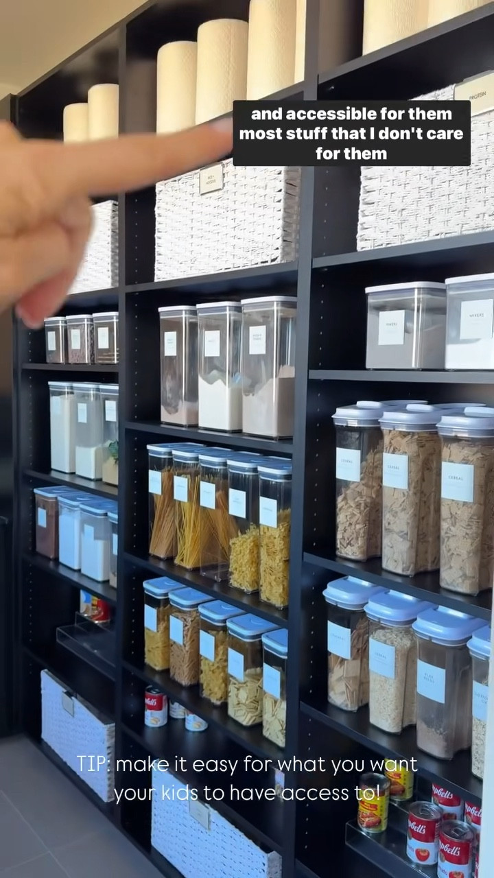 Make the kids snacks easy to access! 

#LTKWatchNow #LTKKids #LTKFamily