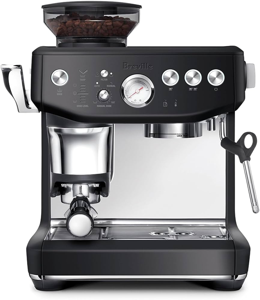 Breville Barista Express Impress Espresso Machine BES876BTR, Black Truffle | Amazon (US)