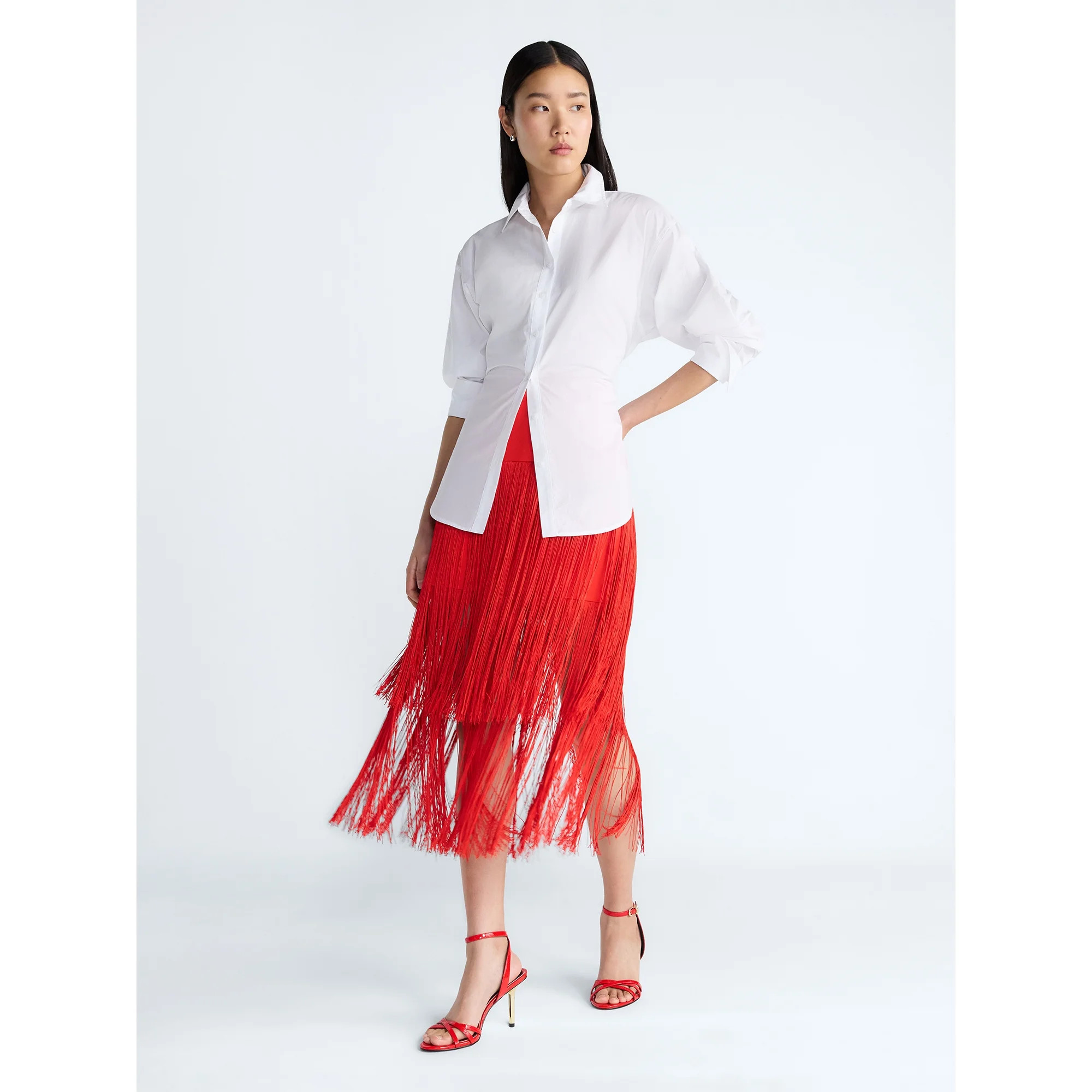 Devil Wears Prada Scoop Collection Women's and Women's Plus Fringe Skirt, Sizes 0-26W | Walmart (US)