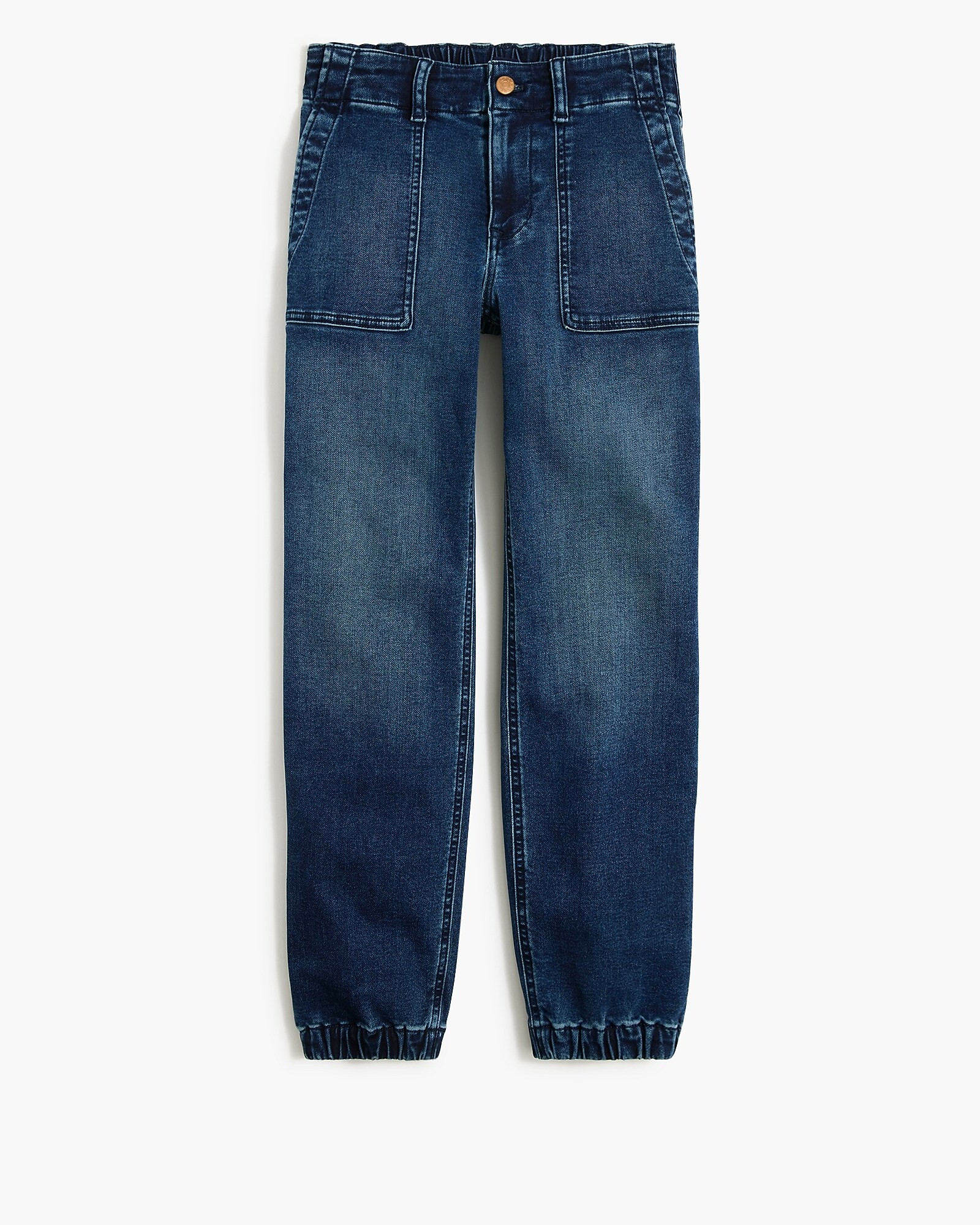 Denim utility jogger pant in signature stretch+ | J.Crew Factory