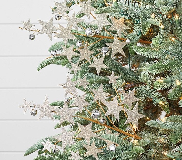 Jingle Star Tree Picks, Set Of 2 | Pottery Barn Kids