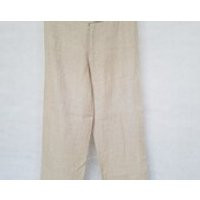 European Organic Linen Trousers Women Pure Linen Pants Size UK 10 | Etsy (US)