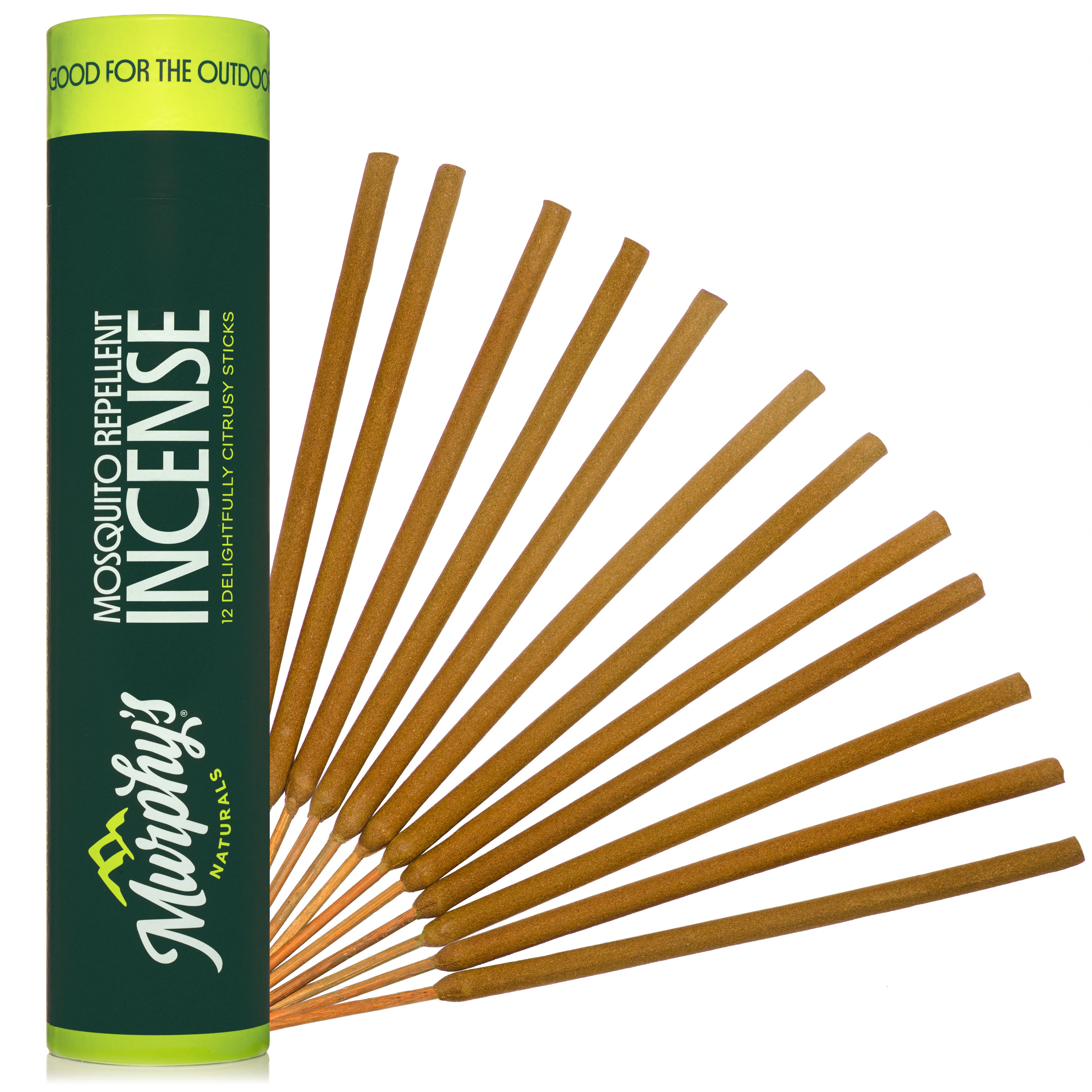 Murphy's Naturals 12 Pack Mosquito Repellent Natural Deet Free Outdoor Incense one_size | MD001-12TUB | Lowe's