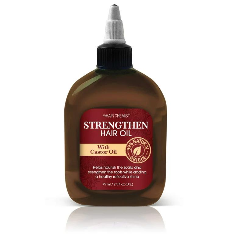 Hair Chemist Root Strengthening Hair Oil with Castor Oil - For Hair Growth & Scalp Care 2.5 oz. | Walmart (US)
