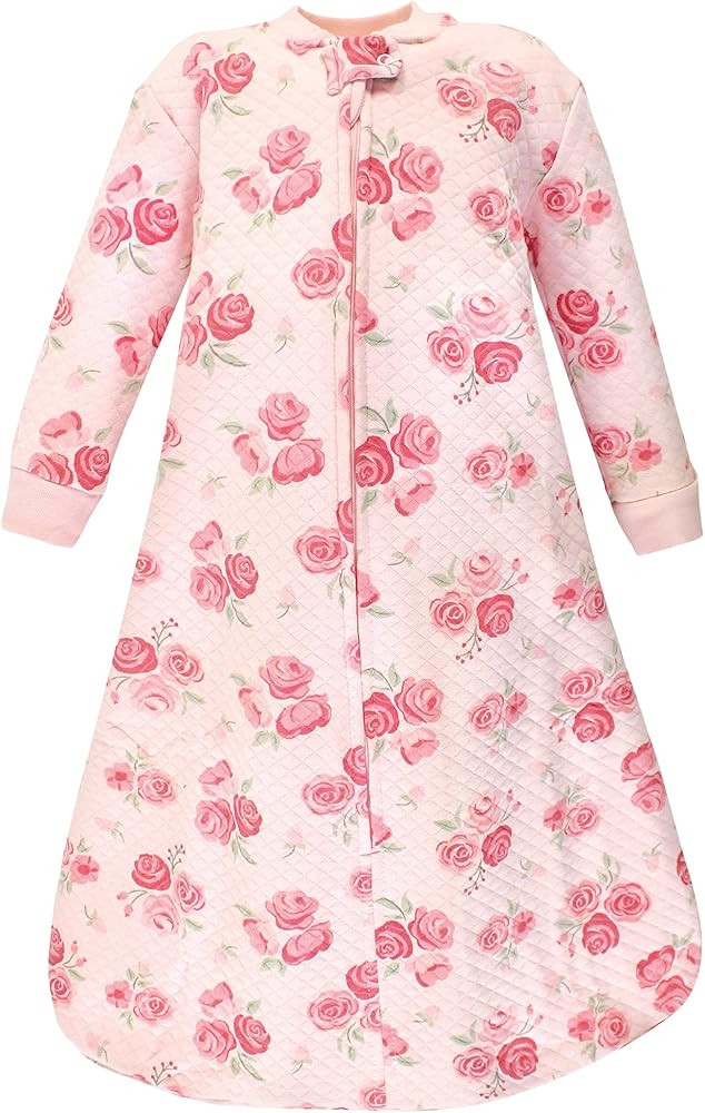 Hudson Baby Unisex Baby Premium Quilted Long Sleeve Sleeping Bag and Wearable Blanket | Amazon (US)