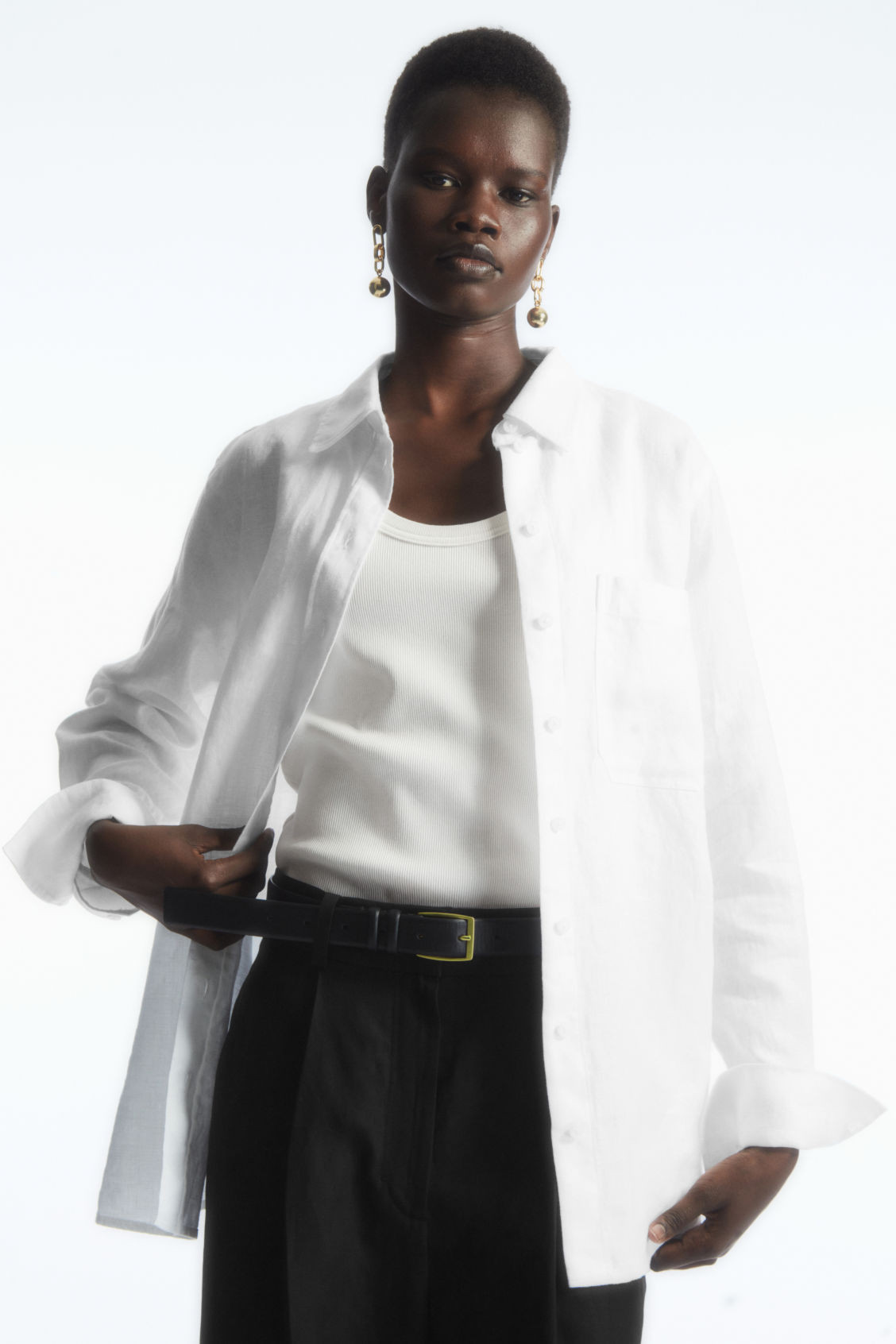 OVERSIZED LINEN SHIRT | COS UK