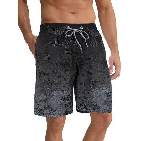 APTRO Mens Swim Trunks 9 Mesh Liner Quick Dry Swim Shorts Board Shorts Bathing Suit Swimsuit Summer Beach Shorts Gray MK065 L | Walmart (US)