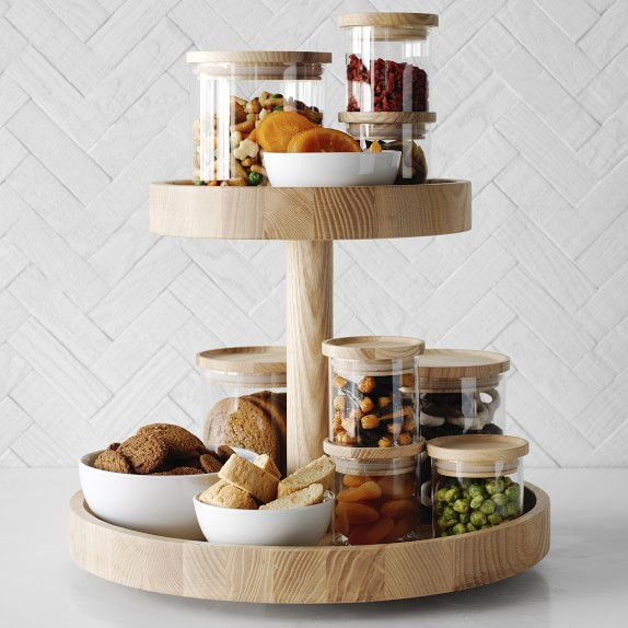 Hold Everything Two Tiered Lazy Susan | Williams-Sonoma