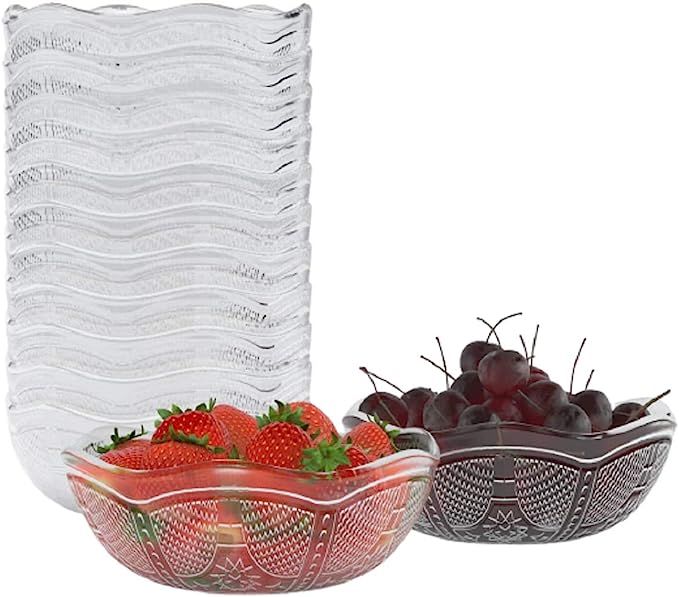 Homecredibles Reuseable Party Bowls | Microwave and Dishwasher Safe - Serving/Prep Bowls for Soup... | Amazon (US)