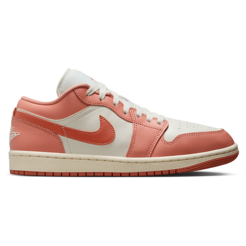 Jordan Womens Jordan AJ 1 Low - Womens Basketball Shoes Sail/Madder Root Size 9.5 | Champs Sports