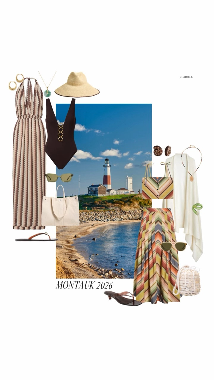 Montauk is where East Coast summer dreams come to life. 🌊🤍

I rounded up everything you'd want to save for the perfect getaway—from luxury oceanfront hotels and unforgettable seafood restaurants to beautiful beaches, wellness experiences, and the best spots to catch sunset. And of course, I styled outfit inspiration to match the effortless, coastal vibe.

If Montauk is on your summer travel list, this guide is your perfect starting point.

Shop the full Montauk travel edit below. ✨

#Montauk #MontaukTravel #Hamptons #HamptonsStyle #EastCoastSummer #LuxuryTravel #CoastalStyle #VacationStyle #TravelGuide #WhatToWear #LTKStyle #SummerGetaway #BeachStyle #TravelInspiration

#LTKSeasonal #LTKOver40 #LTKTravel