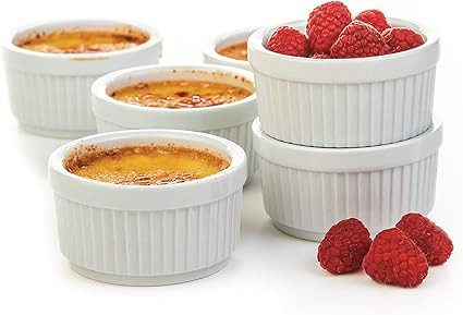Prepworks by Progressive Porcelain Stacking Ramekins-Set of 6 for Baking, Crème Brulee Dishes, S... | Amazon (US)