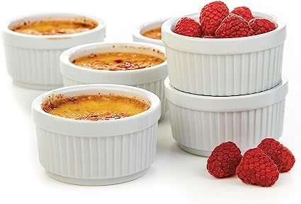 Prepworks by Progressive Porcelain Stacking Ramekins-Set of 6 for Baking, Crème Brulee Dishes, S... | Amazon (US)