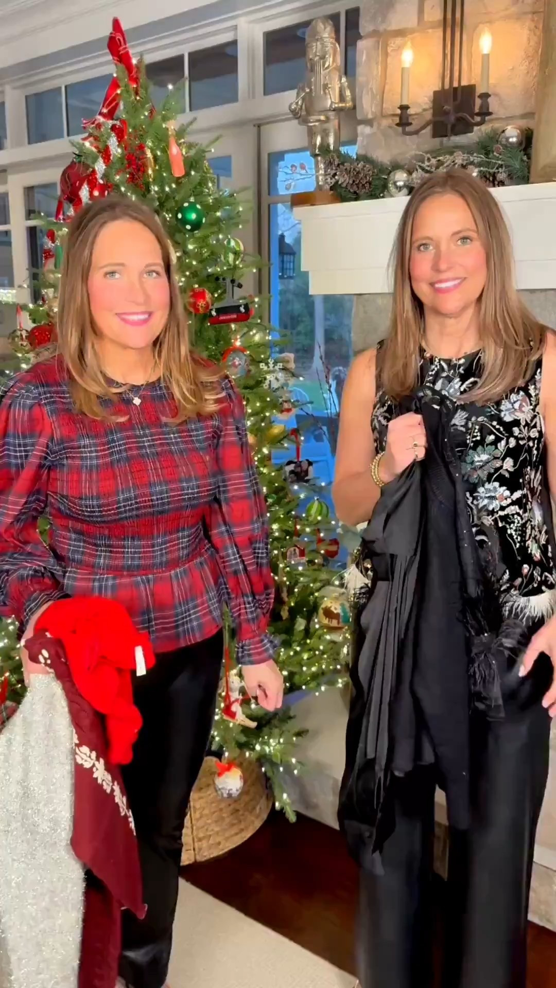 Some outfit inspiration for this week! So many great tops, plus these leather pants are a standout! One in a wide-leg fit and the other in a bootcut. I’m wearing a medium in all tops and a large in the pants and skirt.

#LTKOver40 #LTKSeasonal #LTKHoliday